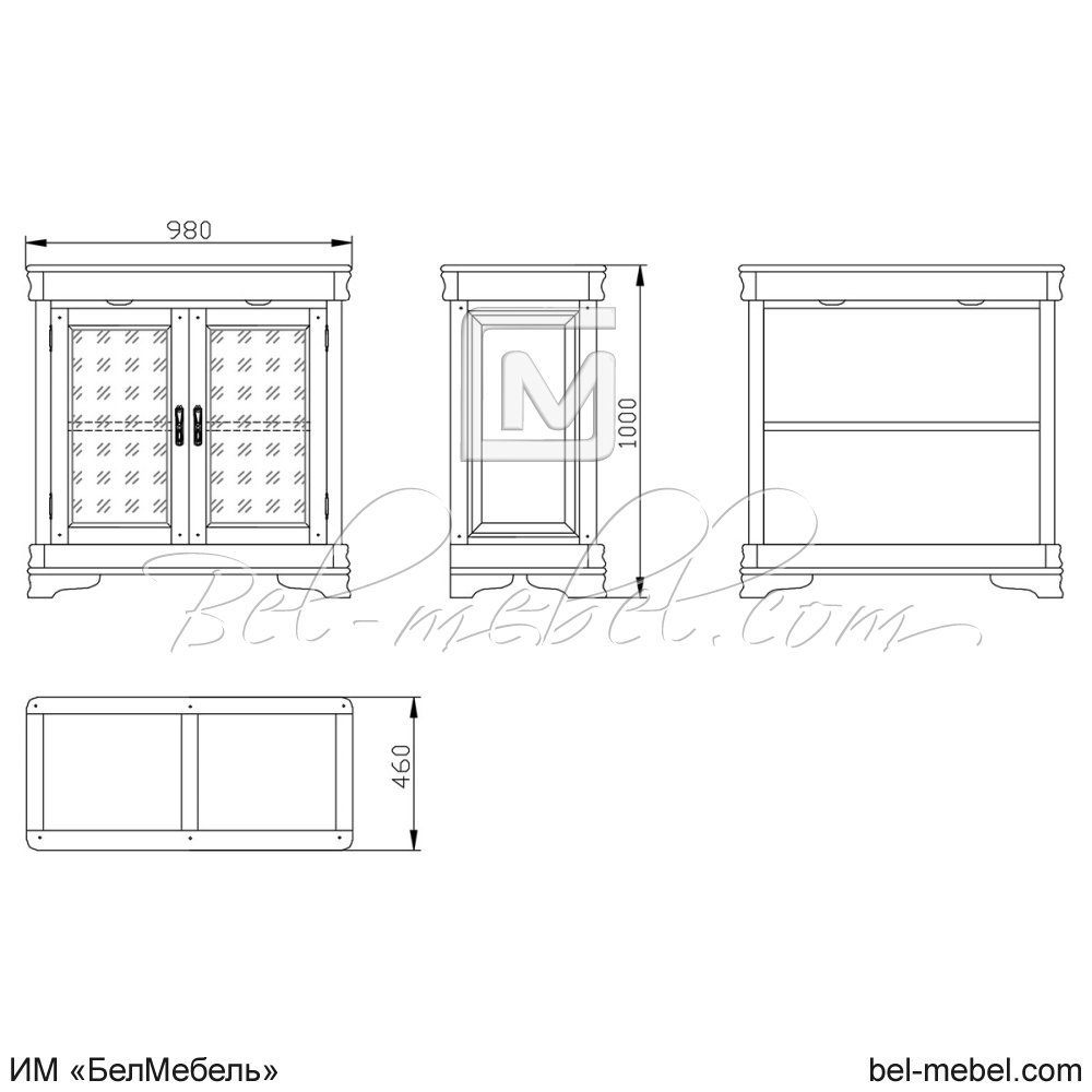 Тумба "Маэстро" эскиз 44