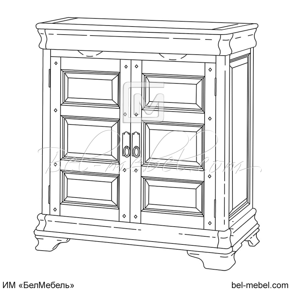 Тумба "Маэстро" эскиз 43