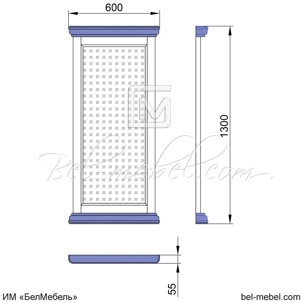 Зеркало "Софи" эскиз 78