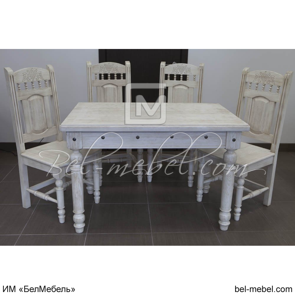 Стол обеденный "Викинг GL-05" 120