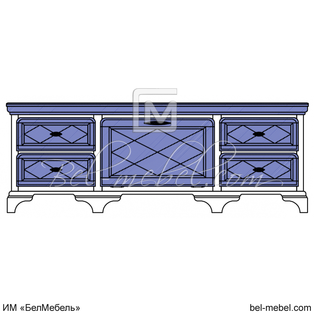 Тумба под ТВ "Софи" эскиз 17