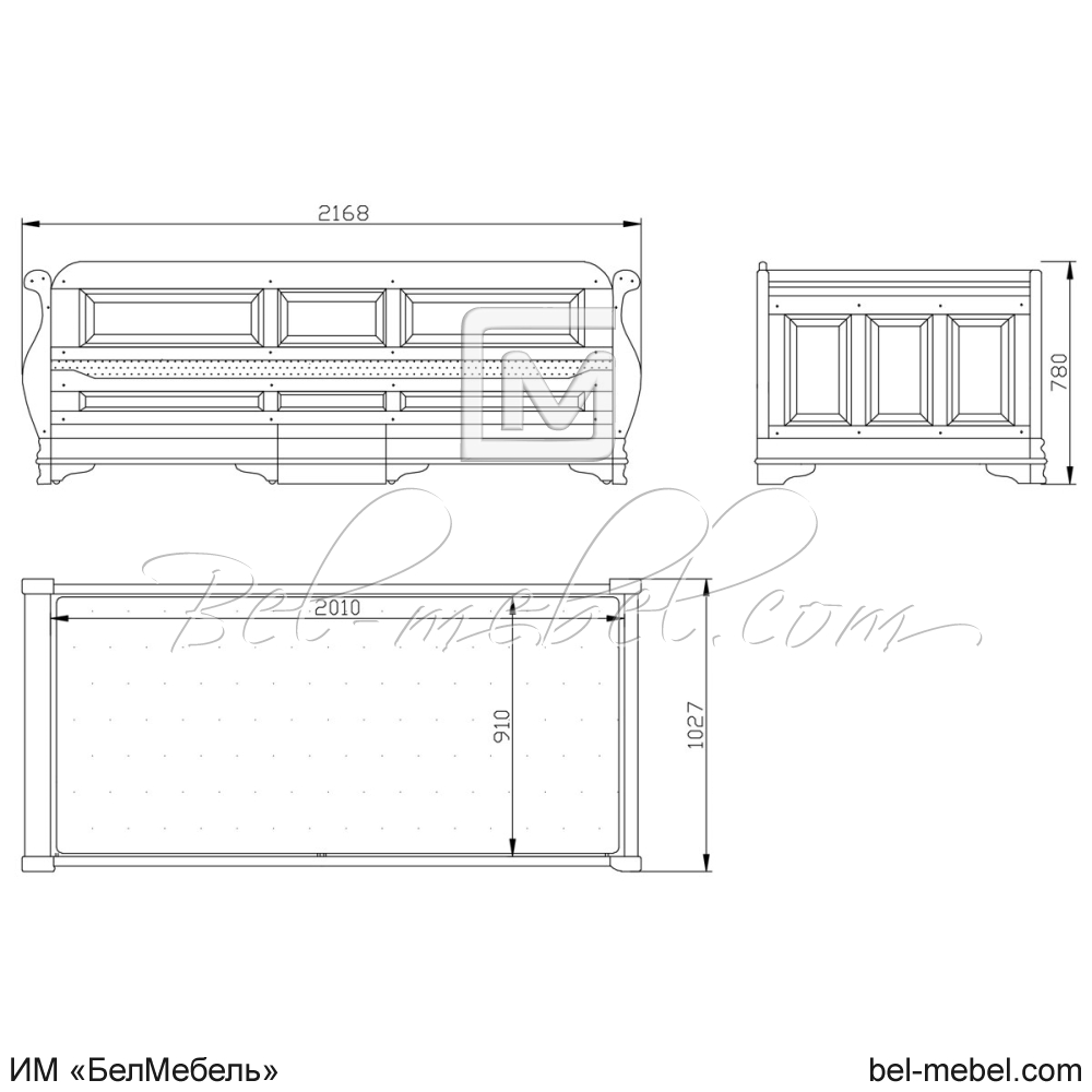 Тахта "Маэстро" СКМ-002-70П/900 с под. механизмом