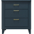 Комод Амадей П6.635.1.16 Королевский синий вид спереди