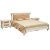 Кровать двойная Альба 161п П 524 051 Слоновая кость с золочением