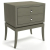 Тумба прикроватная Орта ММ-350-03 Олива + белая патина