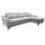 Диван угловой раскладной Полли_979_19gr_2ML8MR