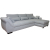 Диван угловой Корса 3L.8R Ткань 185 Гр.18