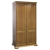 Шкаф для одежды Лика ММ_334_01_02 Дуб медовый с золочением