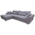 Диван угловой раскладной Хиллари 244+31132 Гр.20