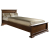Кровать Верди Люкс П 434_05_1м Табак