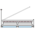 Кровать двойная 006 24П 1200 с подъемным механизмом