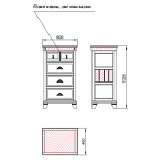 Комод 006 04 схема