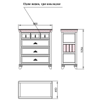 Комод 006 05 схема