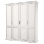 Корпус шкафа 4DG SEVILLA Белый + Фасад 100 (2 шт)